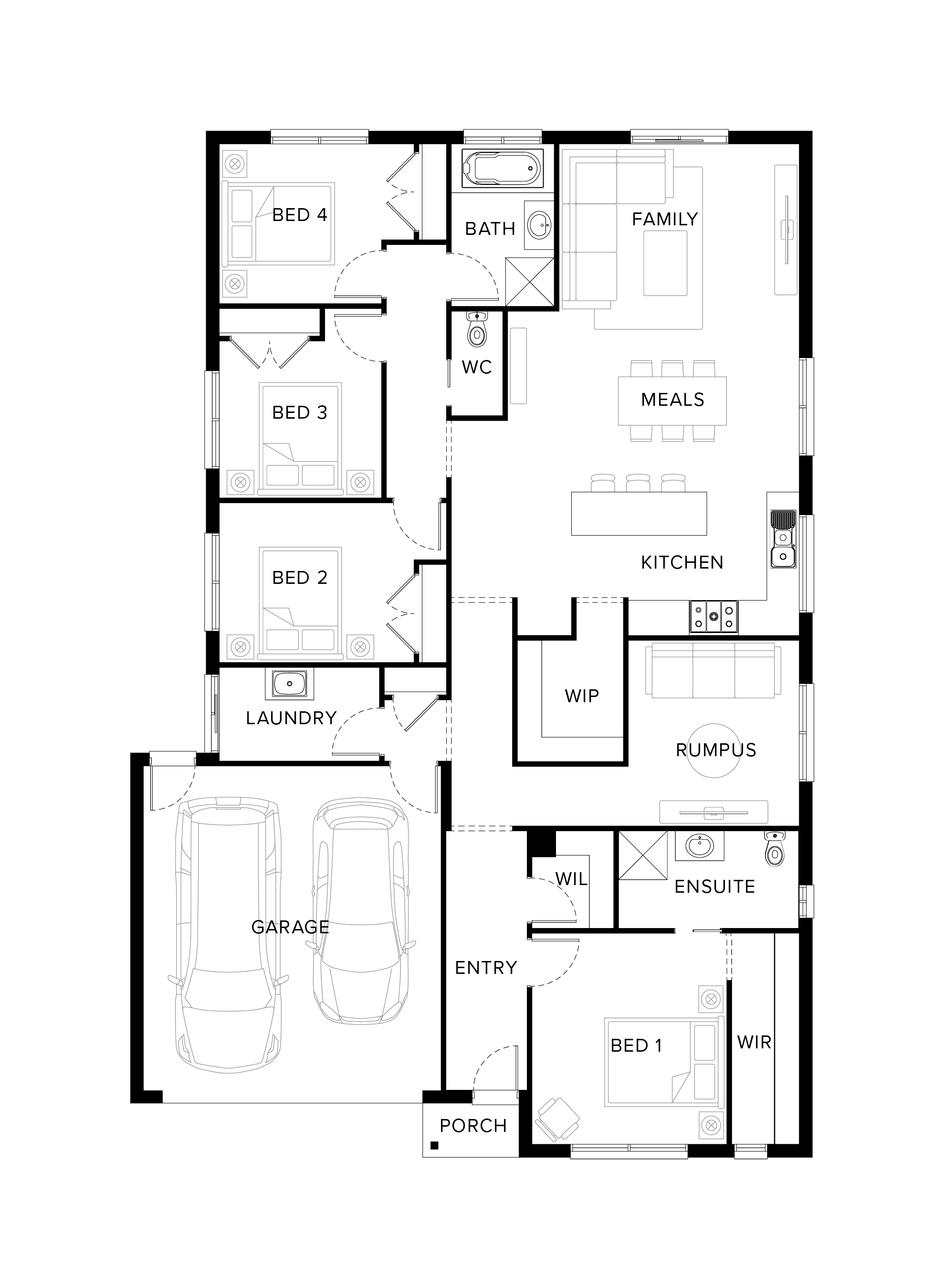 Ballina 23 Lot 1912 Ridley Boulevard, Mickleham Fairhaven Homes