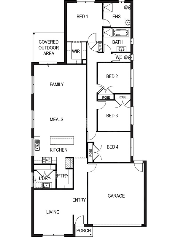 Byron 244 Lot 11728 Whelan Street, Armstrong Creek Fairhaven Homes