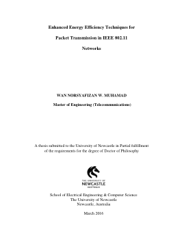 Item - Enhanced energy efficiency techniques for packet transmission in ...