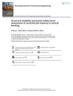 Item - Structural reliability and partial safety factor assessment of ...