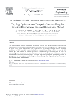 Item - Topology optimization of composite structure using Bi ...