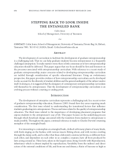 Item - Stepping back to look inside the entangled bank - Swinburne ...