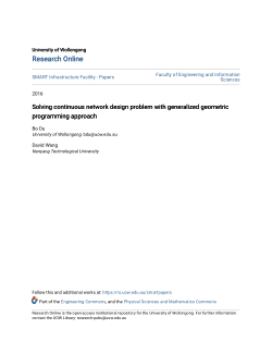 Item - Solving continuous network design problem with generalized ...