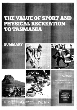 Item - The Value of Sport and Physical Recreation to Tasmania ...
