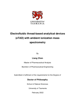 Electrofluidic thread-based analytical devices (eTAD) with ambient ...