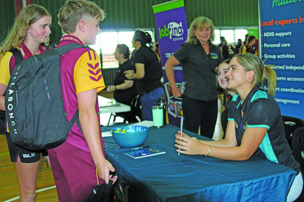 High school students get a taste of work life