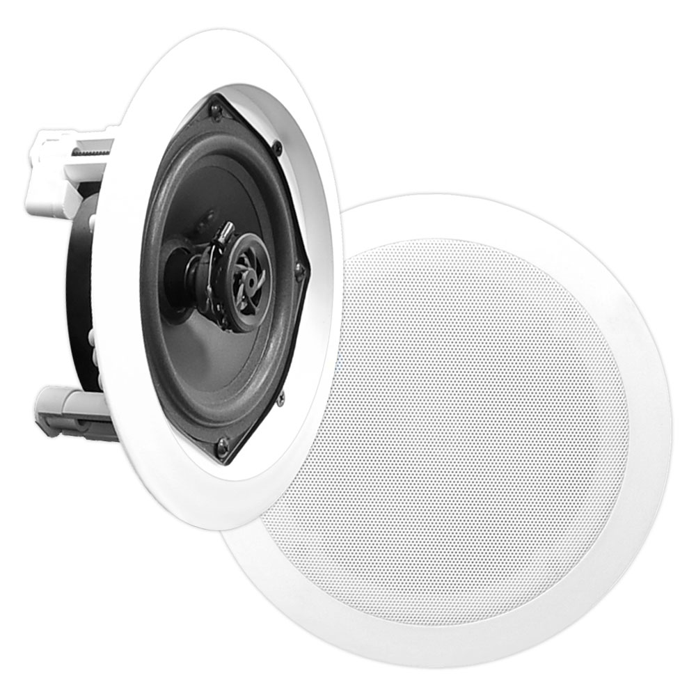 Pyle Pdic81rd 8 Two Way In Ceiling Speaker System Pair Ebay