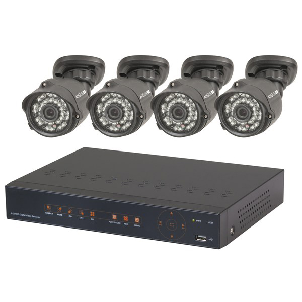 Techview 8 Channel 1080p DVR Kit with 4 x 1080p Cameras eBay
