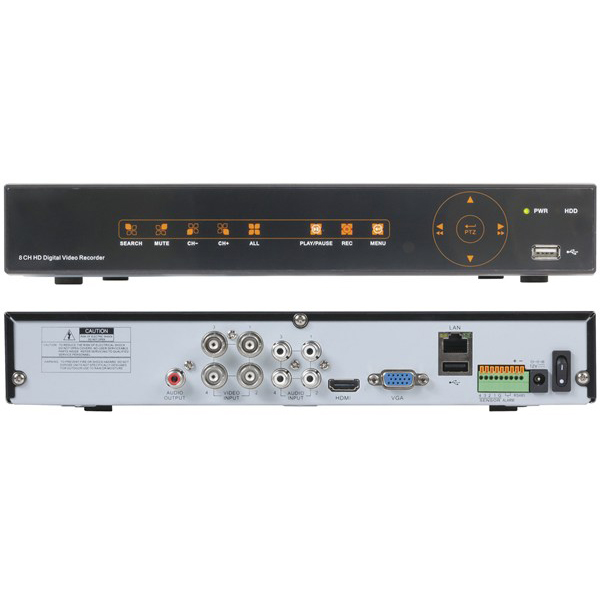 Techview 8 Channel 1080p DVR Kit with 4 x 1080p Cameras eBay