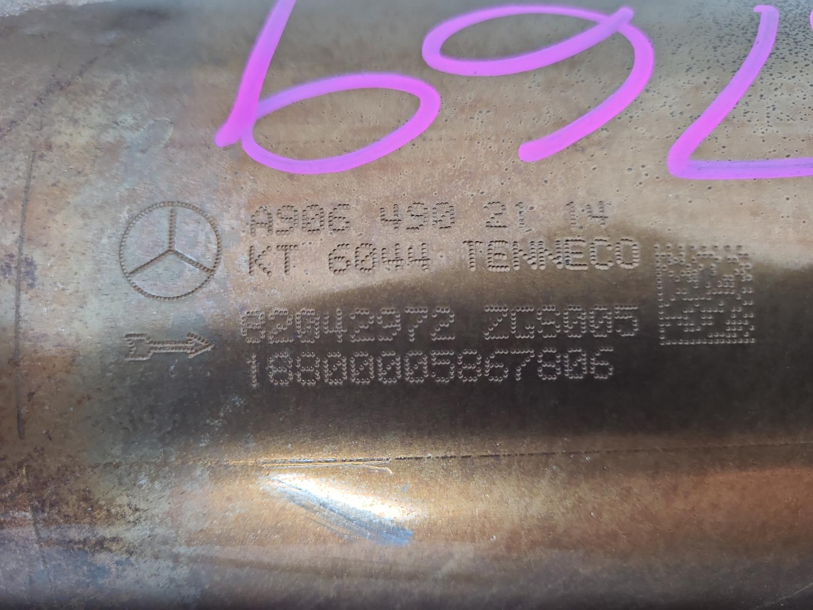 MERCEDES SPRINTER 2006-2018 PARTICULATE FILTER/DPF DIESEL, 3.0, OM642 ...