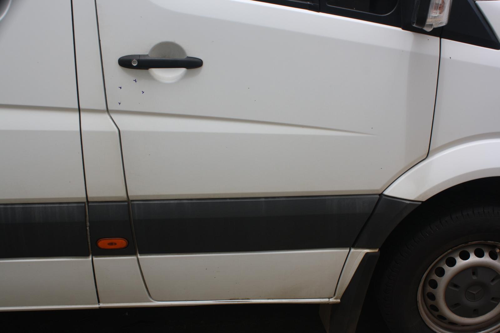 MERCEDES BENZ SPRINTER NCV3 10/2006-04/2018 REAR BUMPER BAR END LEFT ...