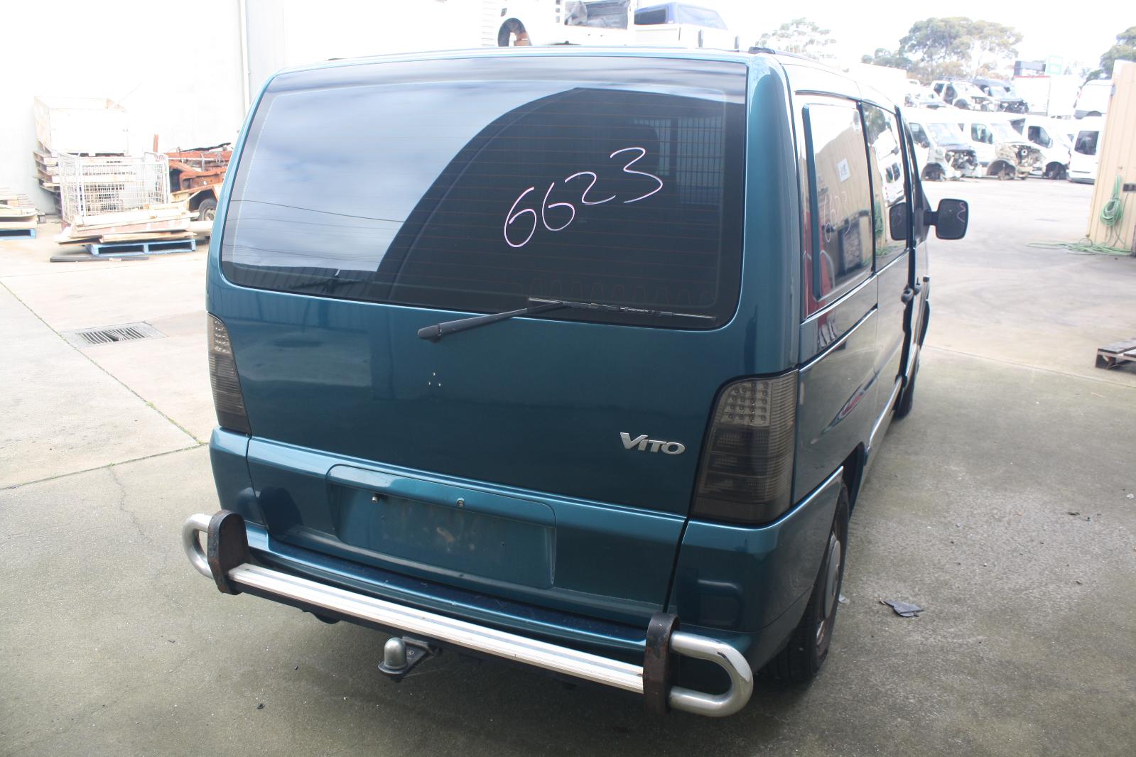 thumbnail image 2 of CMGS Right Driver Side Mirror Glass With Base For Mercedes Benz Vito 1998-2004 2 of 5
