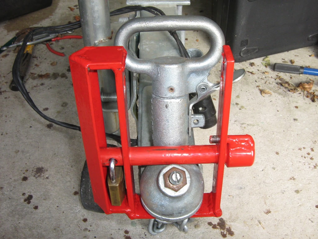 DIY Trailer/Wheel lock The Fishraider