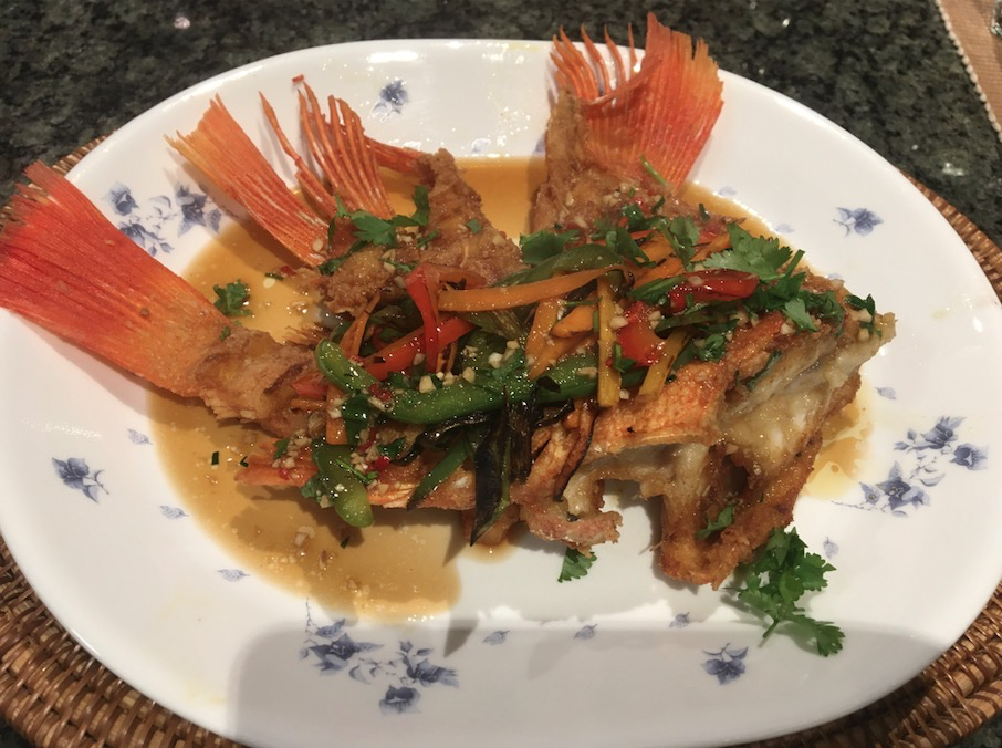 Crispy Fried Ocean Perch Thai Style The Kitchen Fishraider