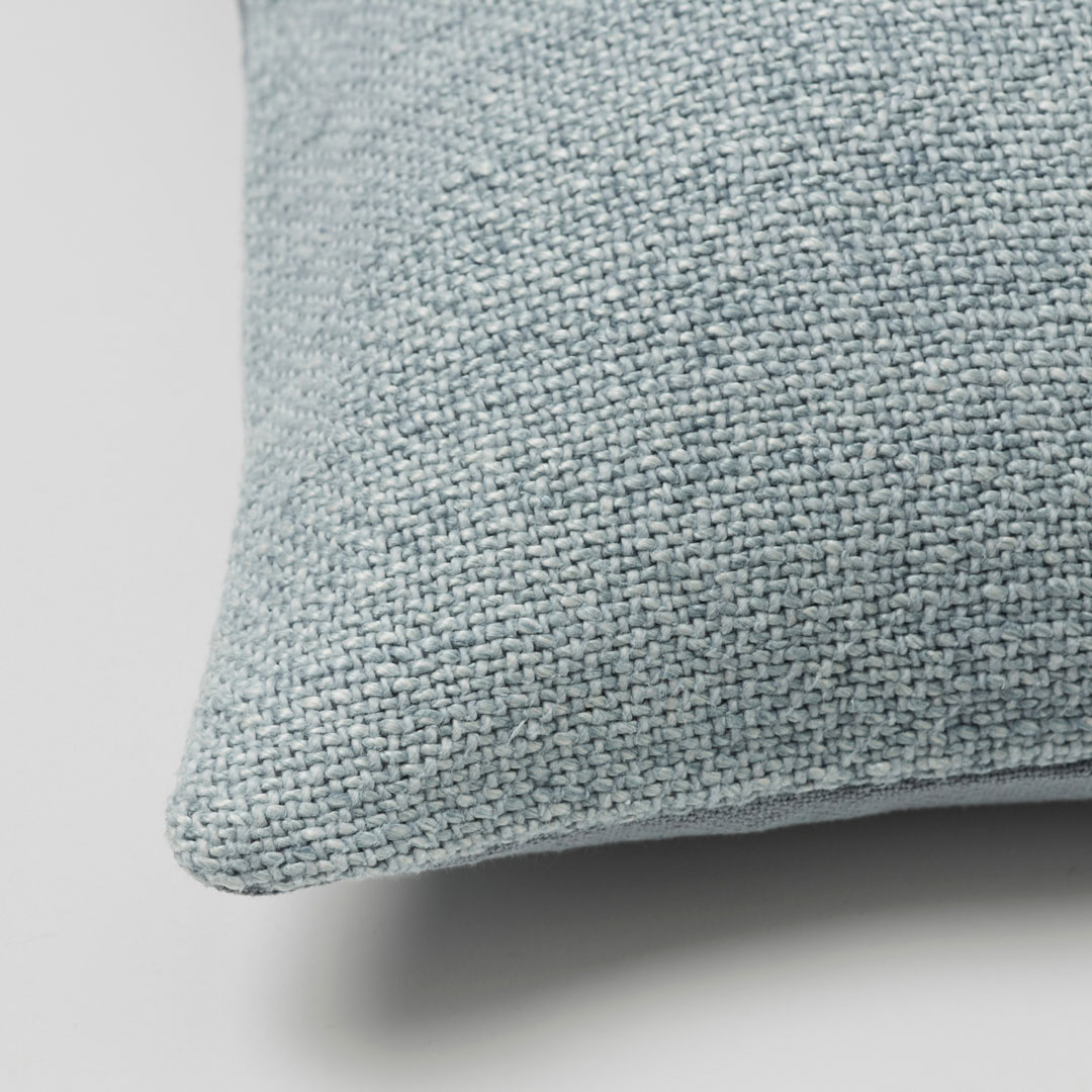 Buy Flinders Linen Cushion Smoke Blue Online Bed Bath N' Table