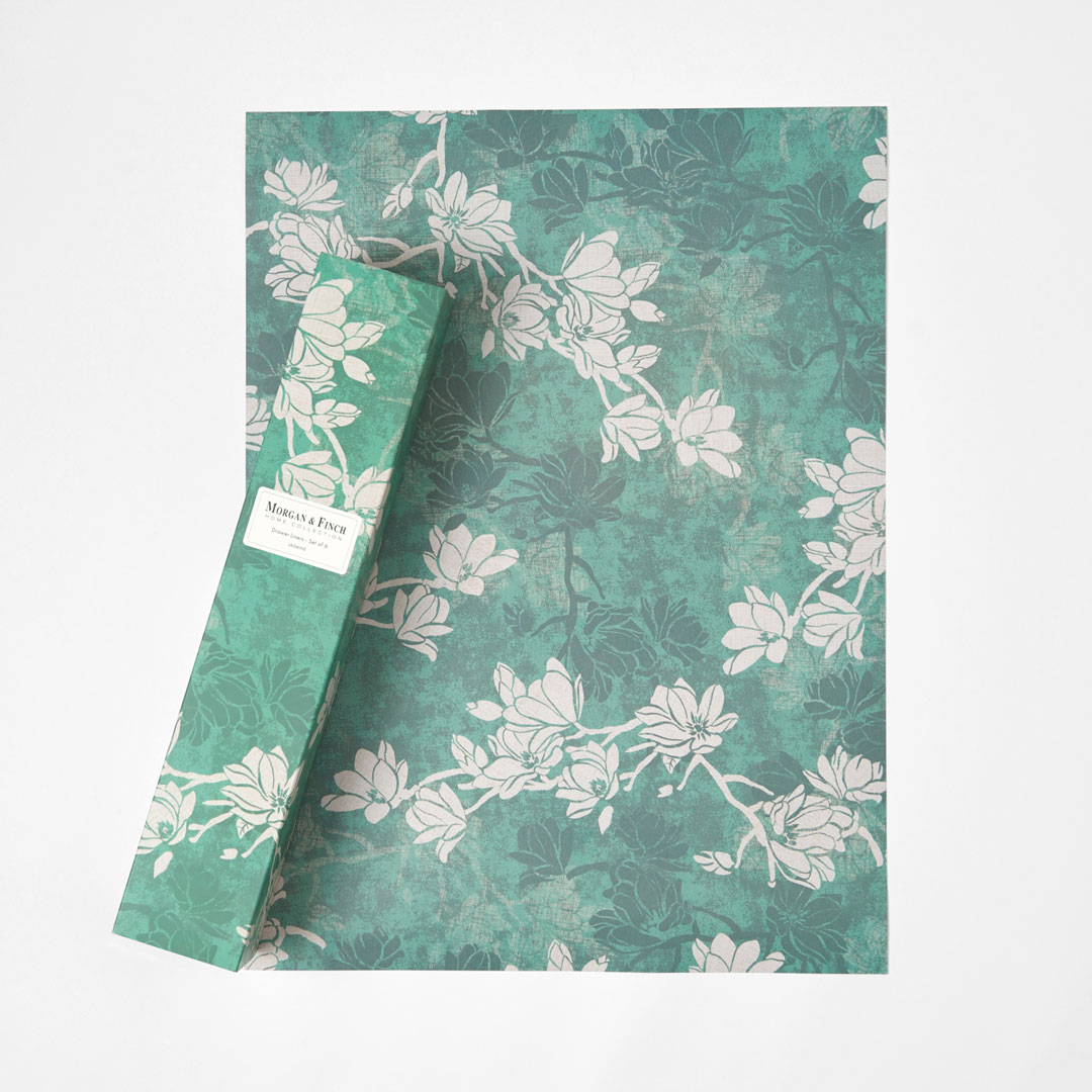 Buy Drawer Liners Set Of 6 Aqua Online Bed Bath N' Table