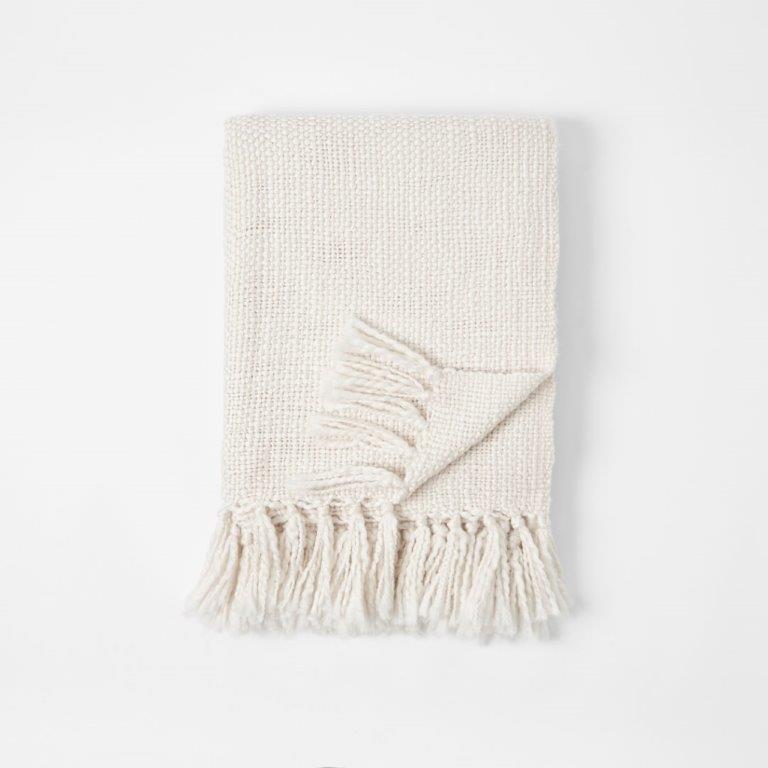 Buy Cambridge Throw Cream Online Bed Bath N' Table