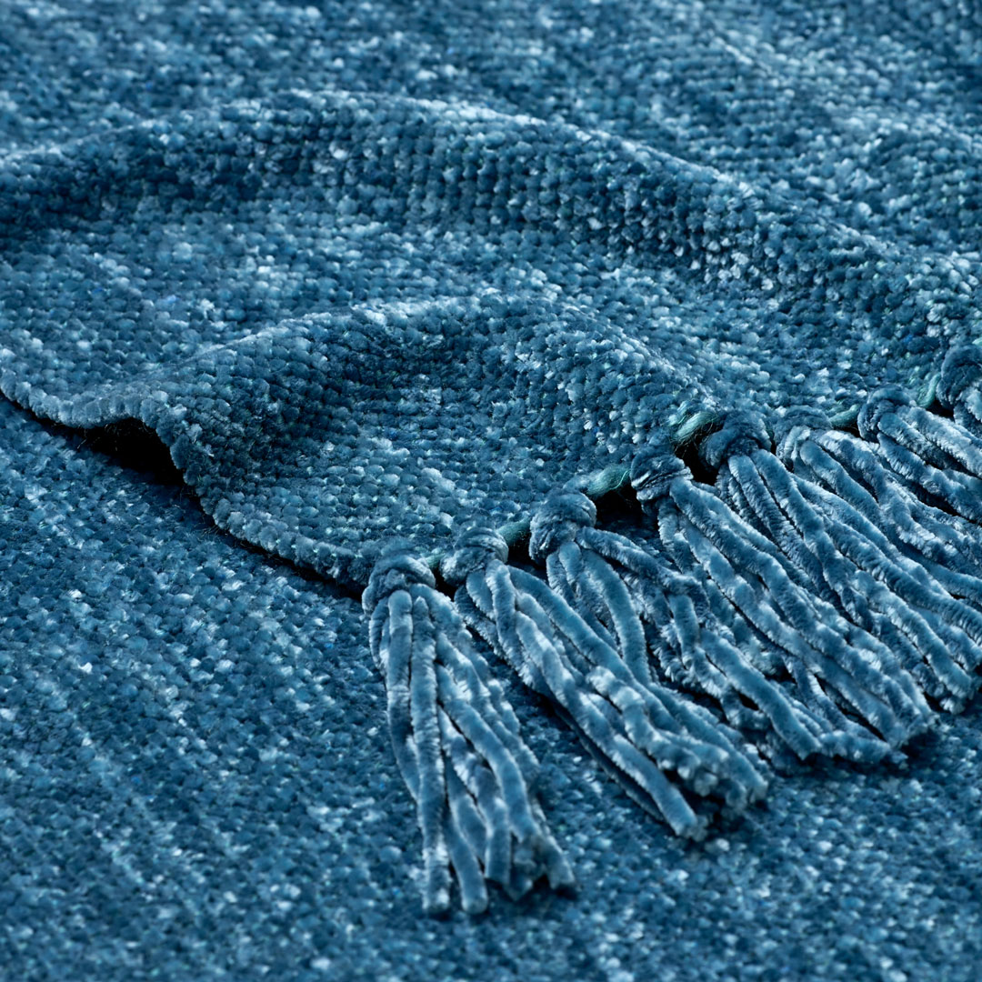 Buy Margot Throw Petrol Blue Online Bed Bath N' Table