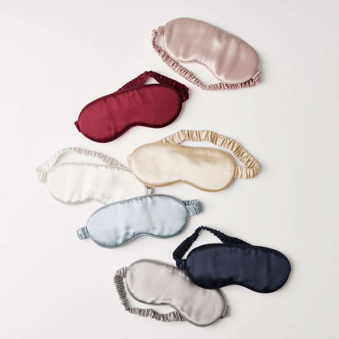 Buy Silk Eye Mask Ivory Online Bed Bath N' Table