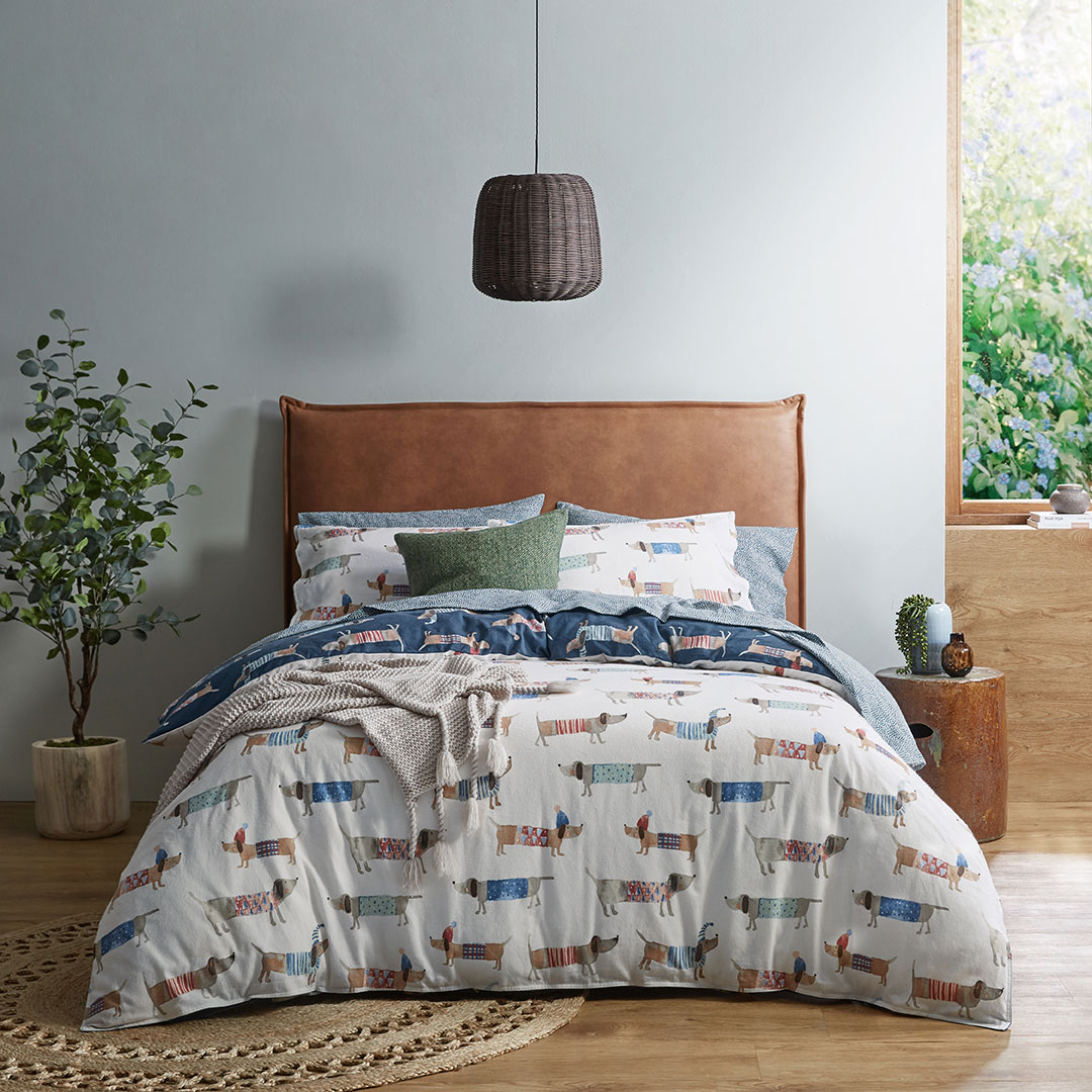 Buy Schnitz Flannelette Quilt Cover Online Bed Bath N' Table