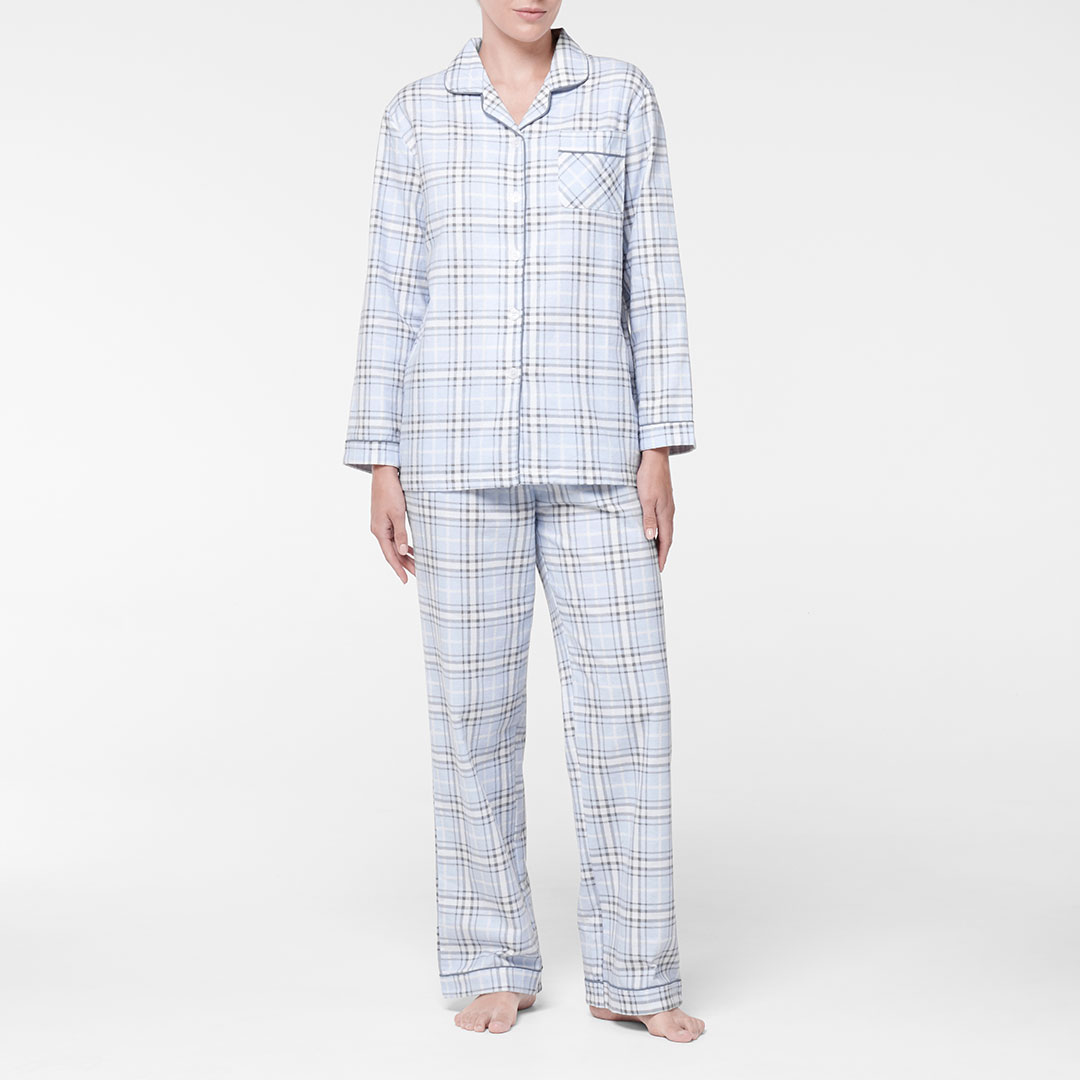 Buy Checkmate Flannelette Pyjamas Online Bed Bath N' Table