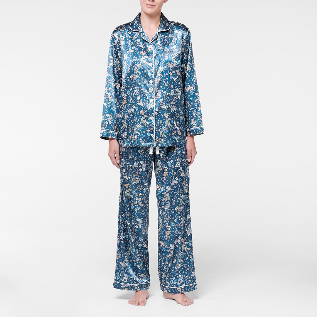 Buy Greta Satin Pyjamas Online Bed Bath N' Table