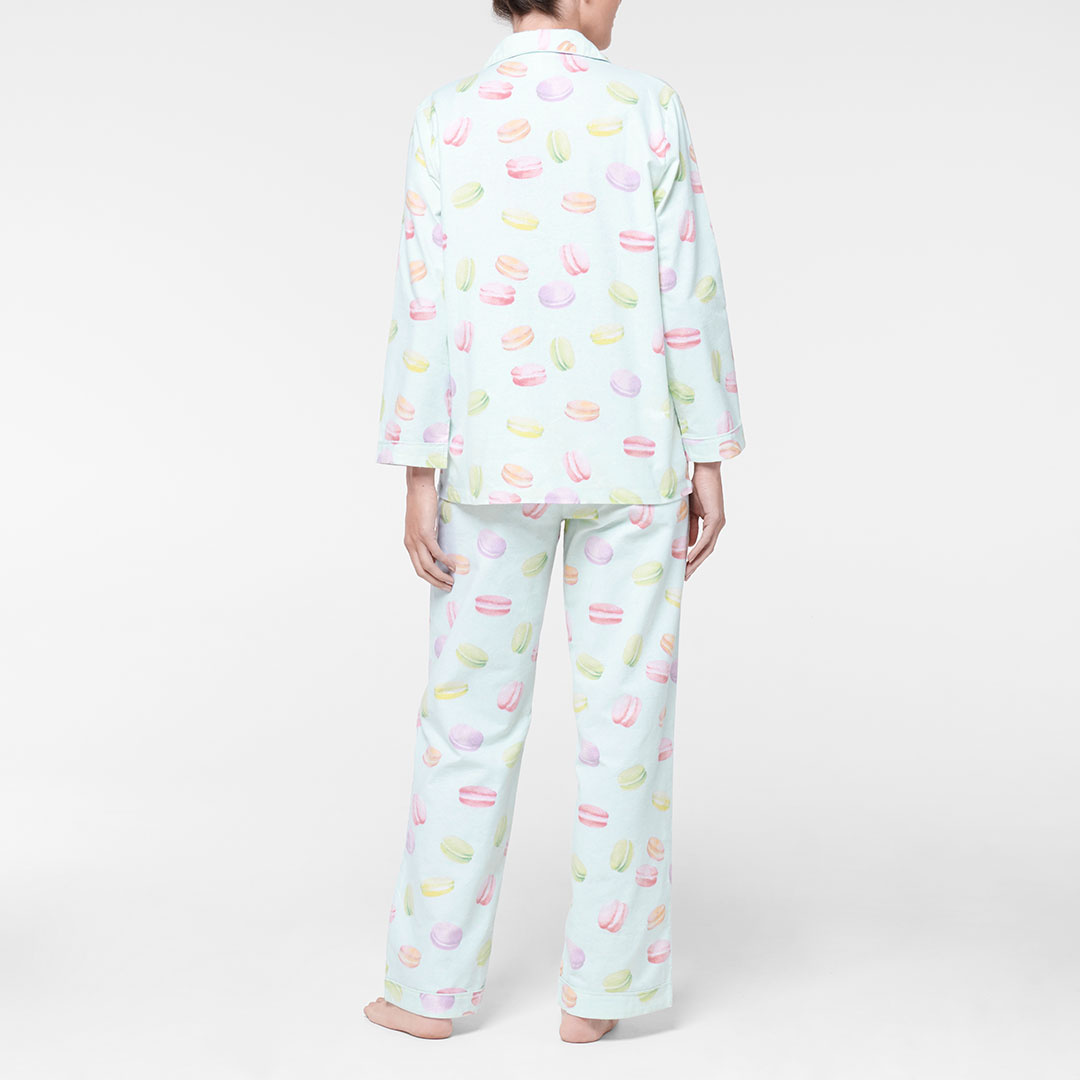 Buy Macaron Flannelette Pyjamas Online Bed Bath N' Table