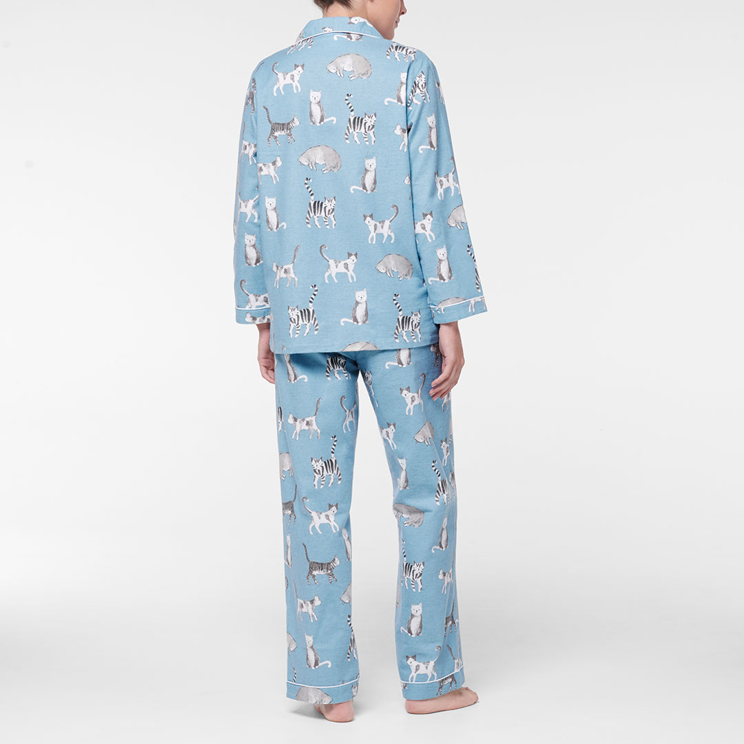 Buy Misty Cats Flannelette Pyjamas Online Bed Bath N' Table