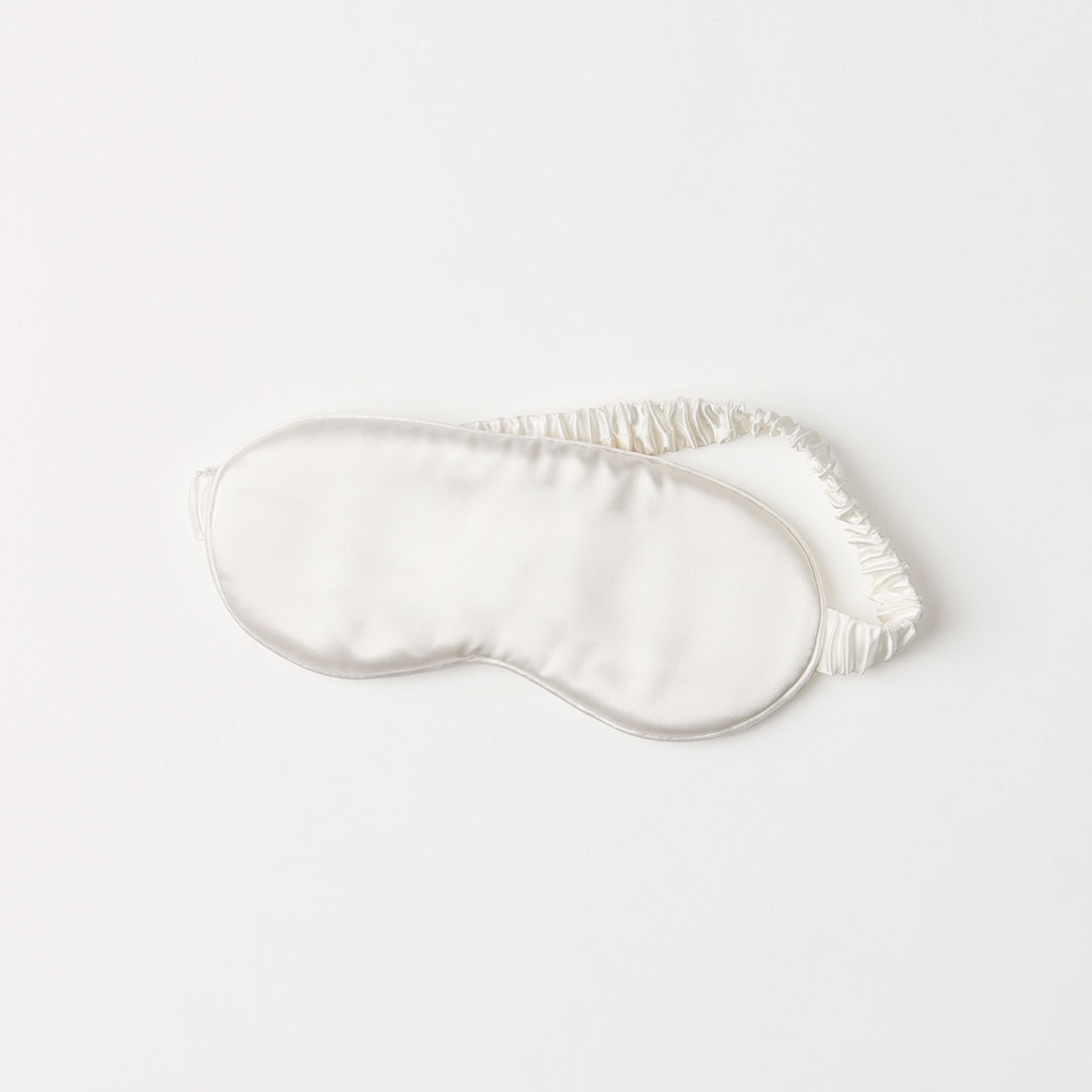 Buy Silk Eye Mask Ivory Online Bed Bath N' Table