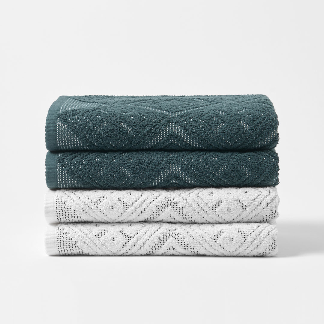 Buy Trinidad Bath Towels Slate Blue Online Bed Bath N' Table