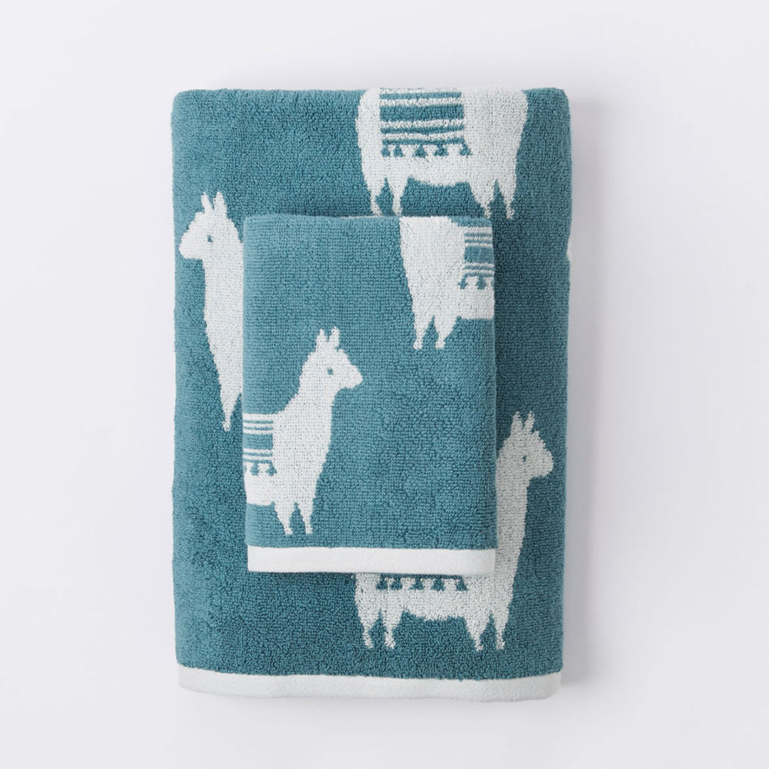 Shop Leroy Llama Towel Online Bed Bath N' Table