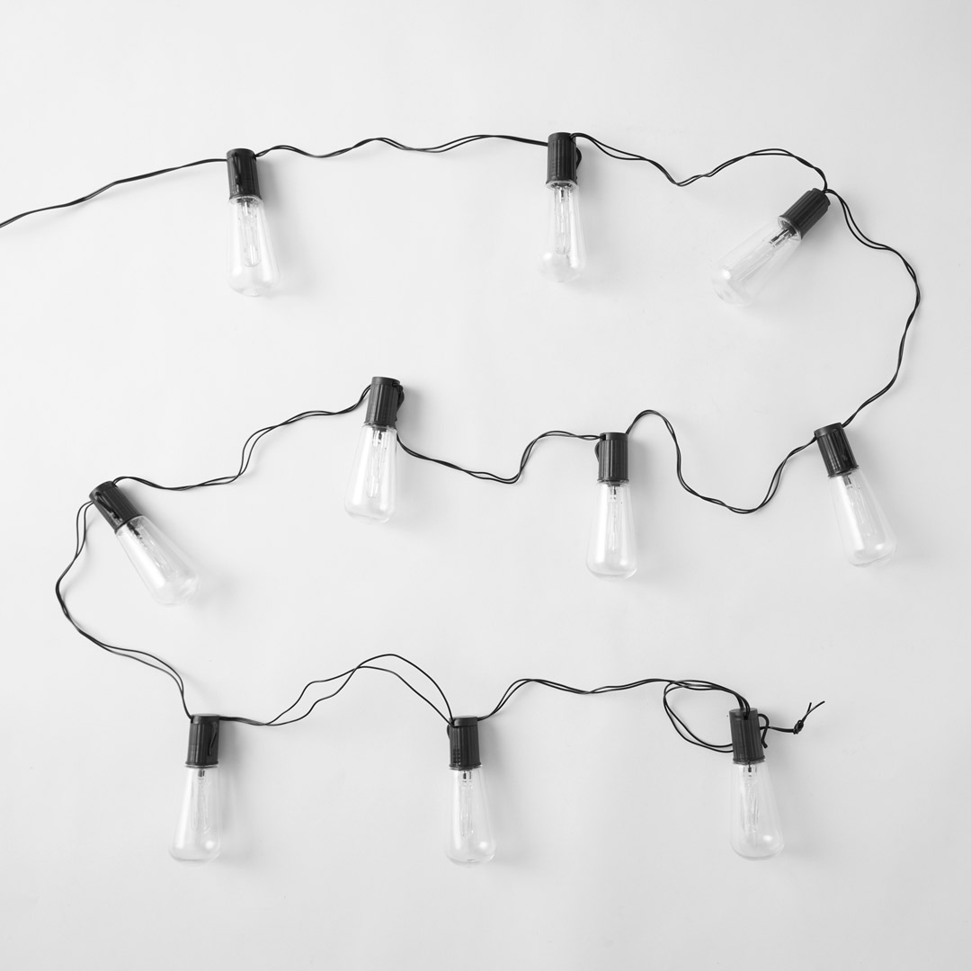Buy Solar Led 10 X Edison Bulb String Lights Online Bed Bath N' Table