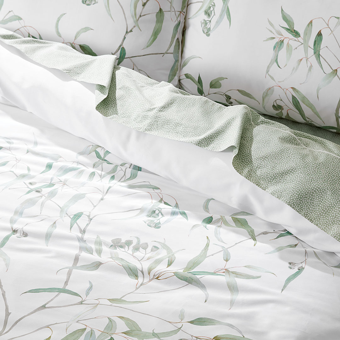 Buy Eucalyptus Quilt Cover Gum Leaf Online Bed Bath N' Table