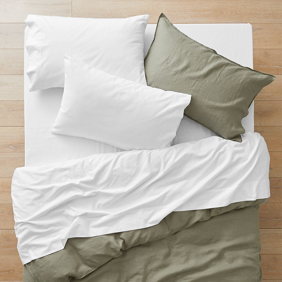 Buy Flannelette Sheet Set White Online Bed Bath N' Table