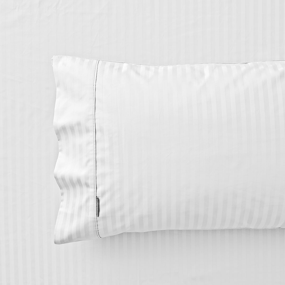 Buy Nassor Stripe Sheet Set White Online Bed Bath N' Table