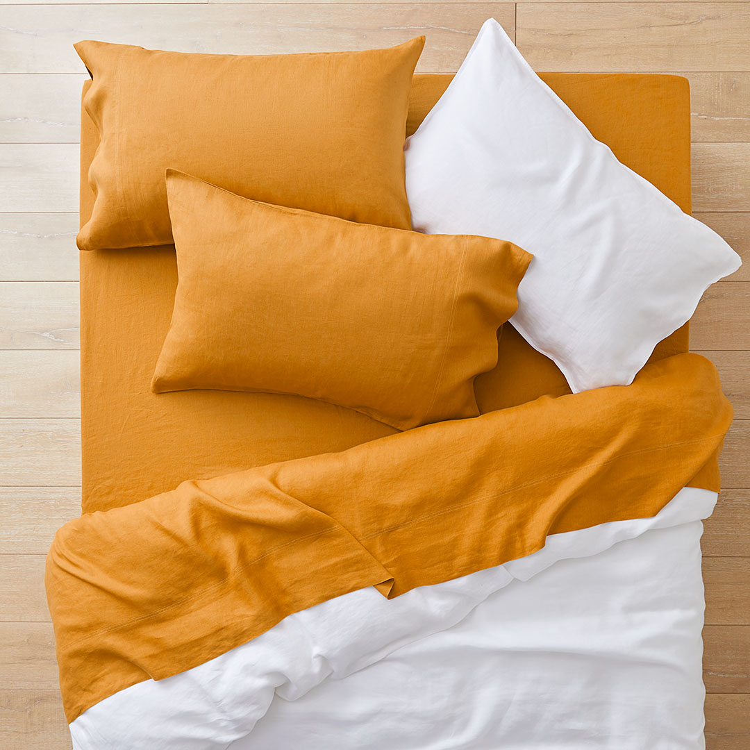 Buy Milano Sheet Set Mustard Online Bed Bath N' Table