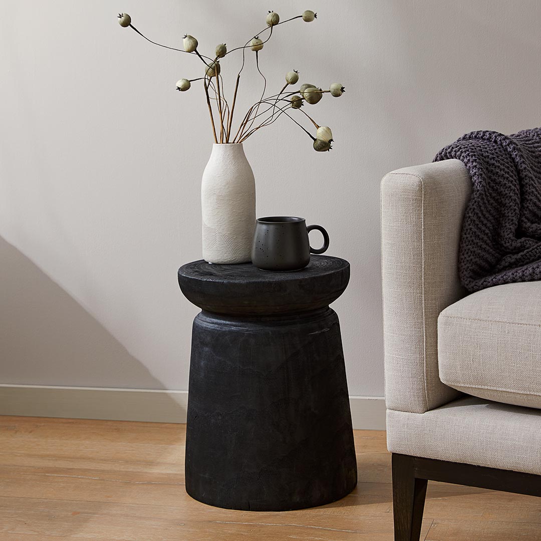 Buy Isla Wood Stool Online Bed Bath N' Table