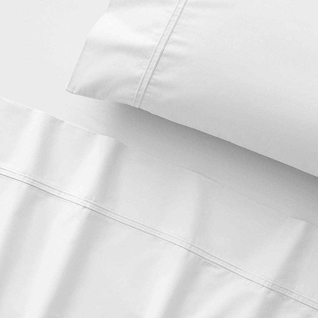 Buy Pure Sheet Set White Online Bed Bath N' Table