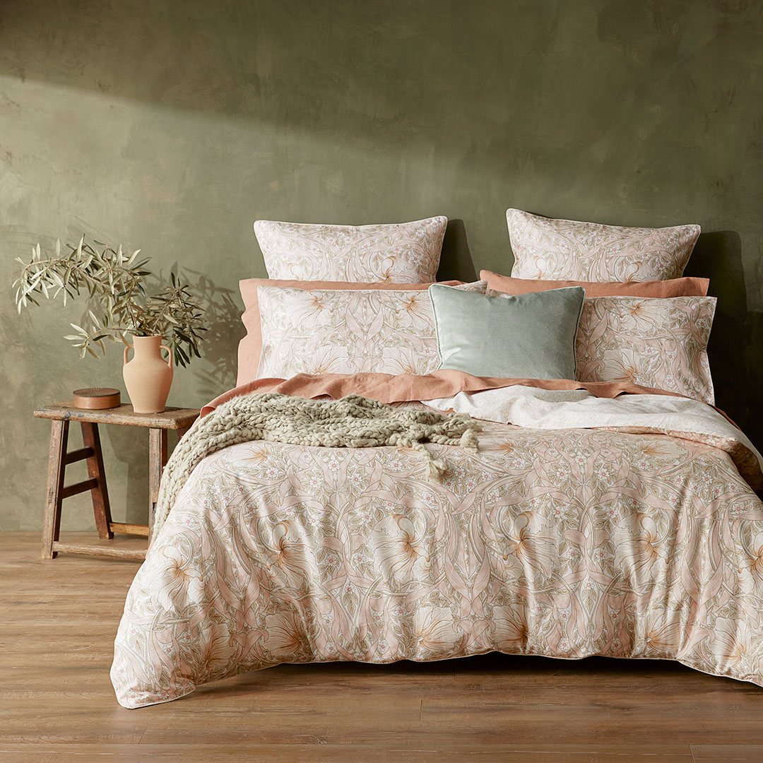 Shop Pimpernel Quilt Cover Pink Online Bed Bath N' Table