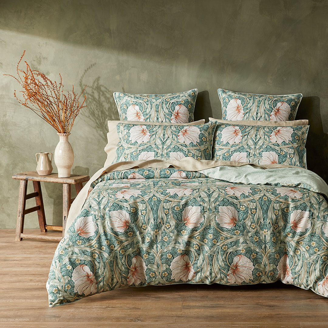 Buy Pimpernel Quilt Cover Green Online Bed Bath N' Table