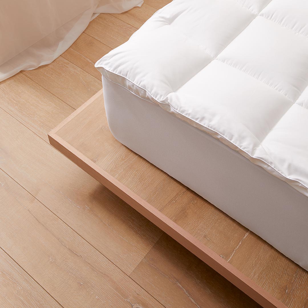 Shop Memory Fibre Mattress Topper Bed Bath N' Table