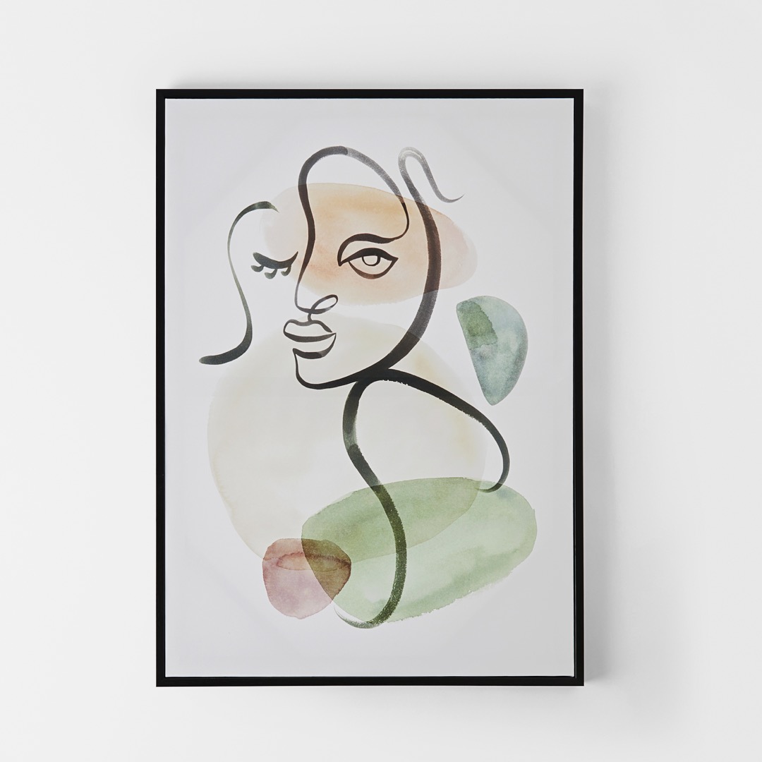 Buy Abstract Watercolor Framed Canvas Multi Online Bed Bath N' Table