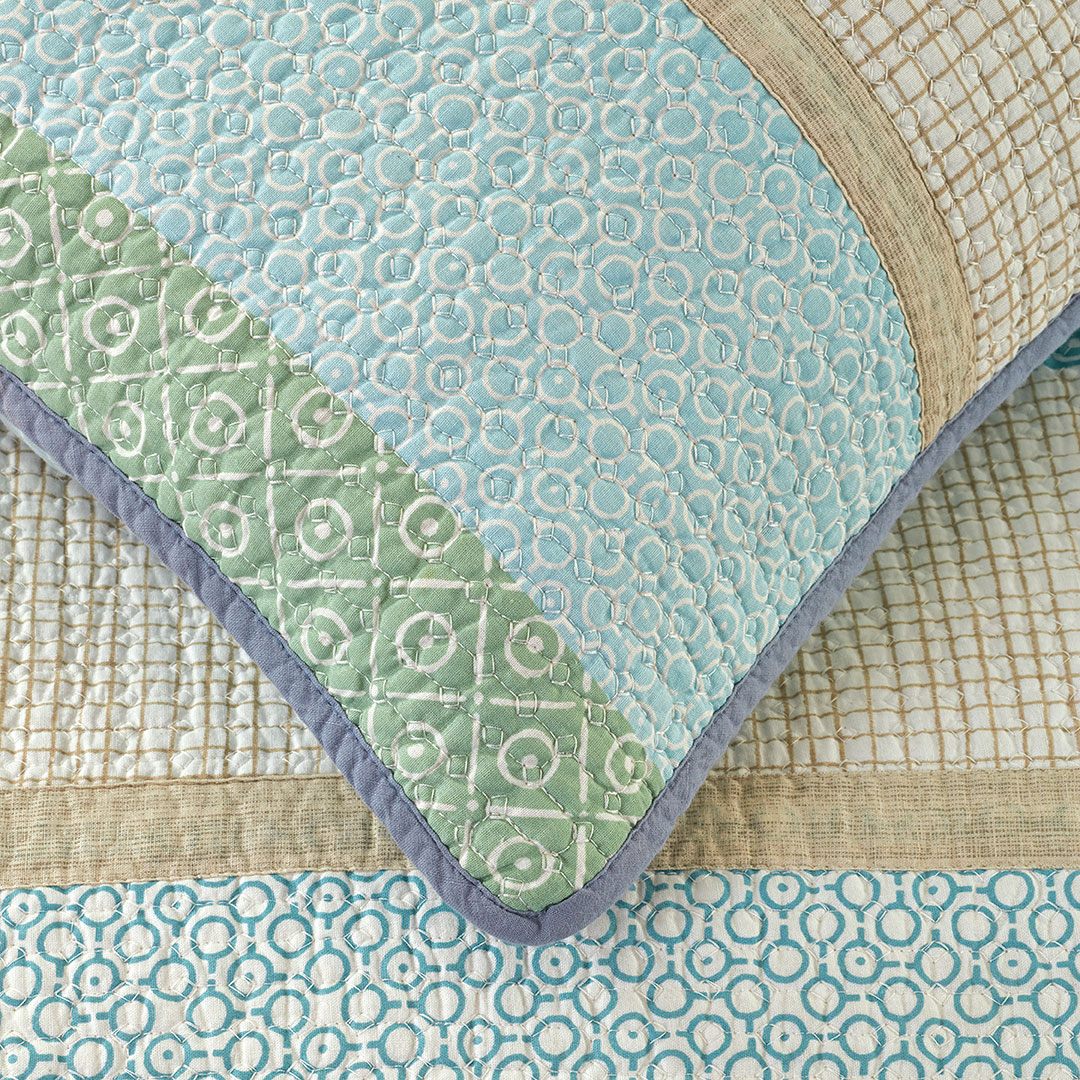 Buy Brennan Quilt Cover Gum Leaf Online Bed Bath N' Table