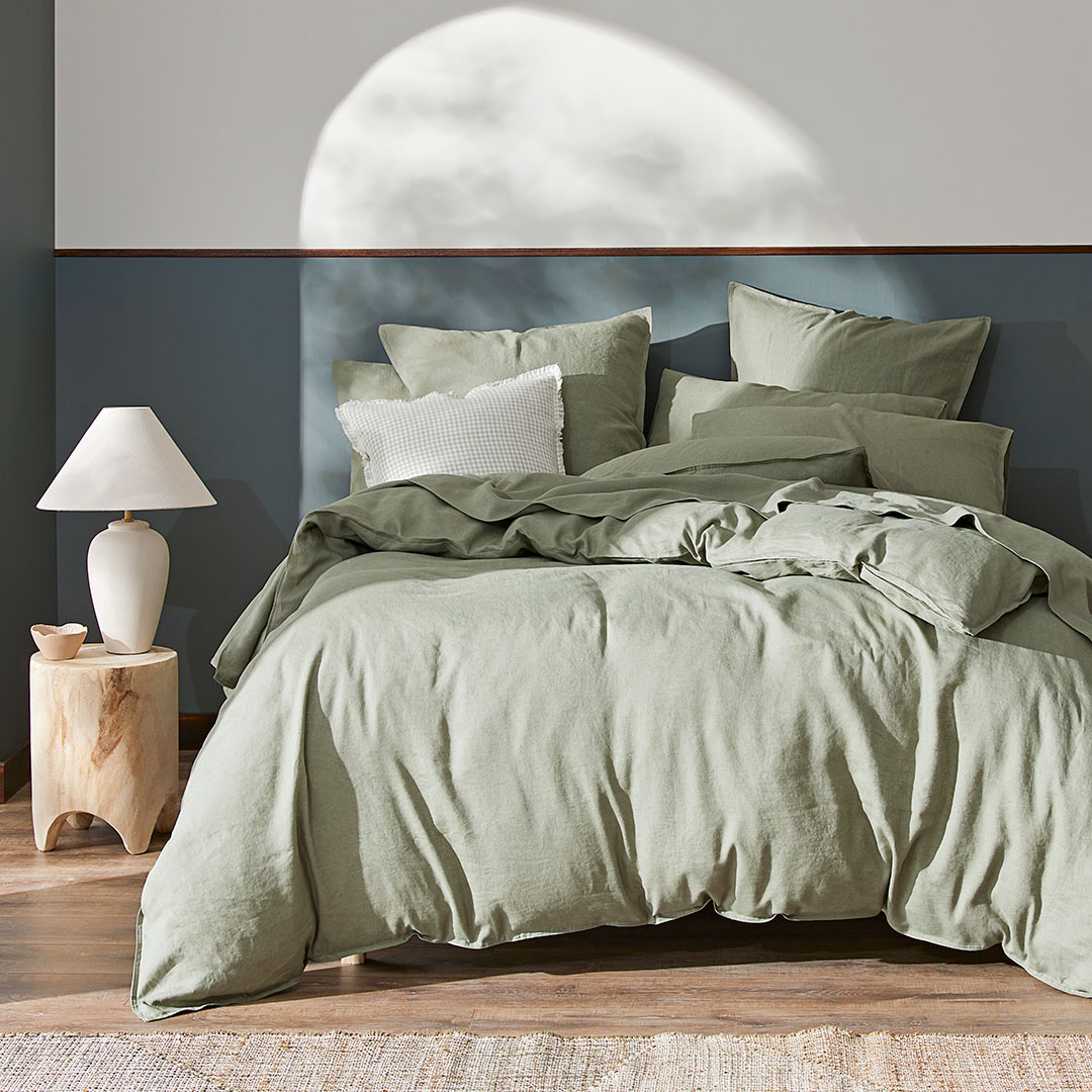 Buy Milano Quilt Cover Khaki Online Bed Bath N' Table