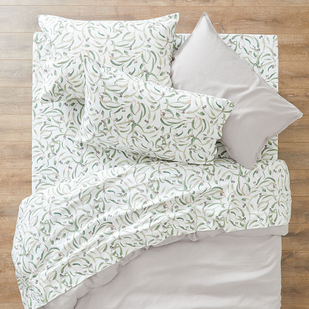 Buy Eucalyptus Flannelette Sheet Set Online Bed Bath N' Table