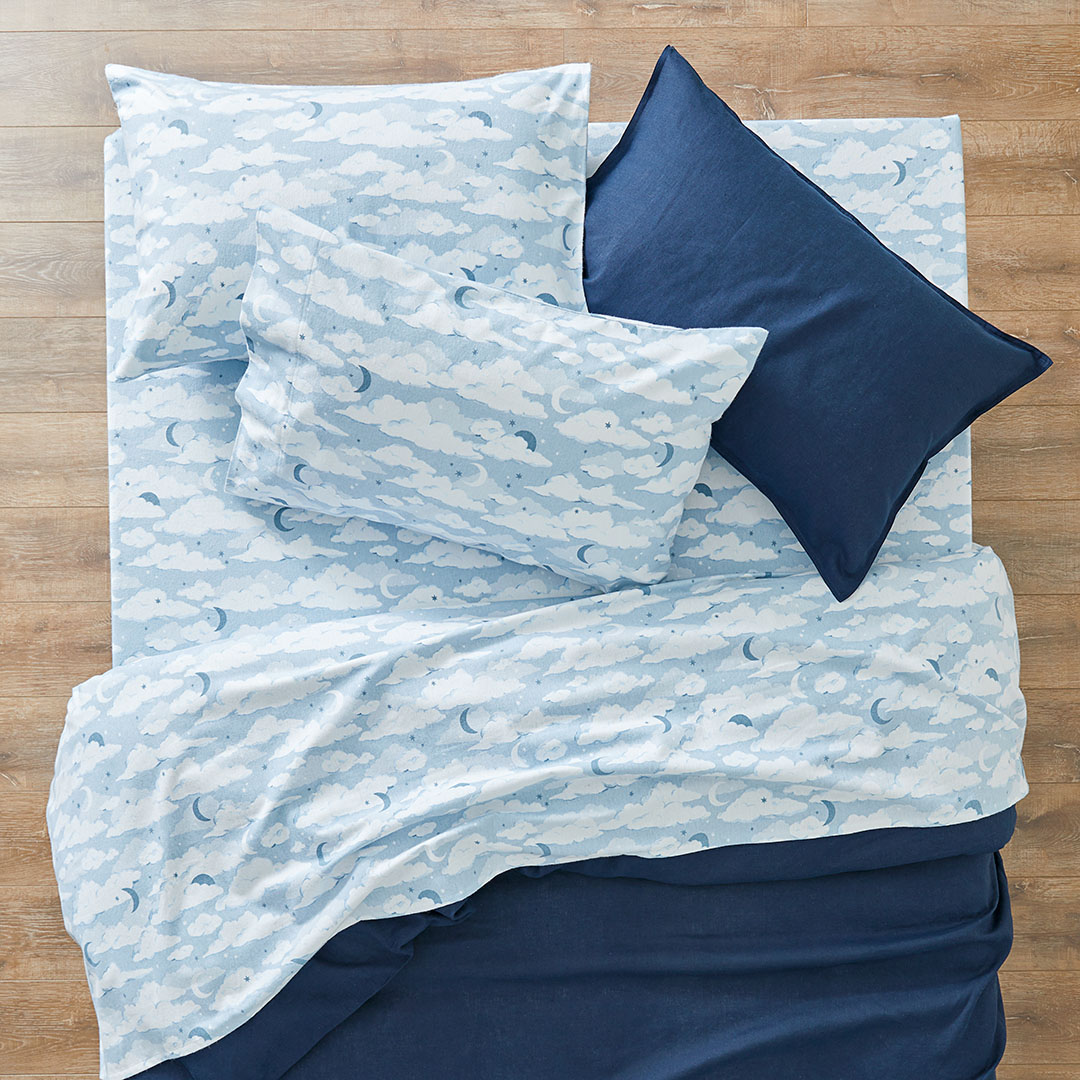 Shop Nimbus Flannelette Sheet Set Online Bed Bath N' Table