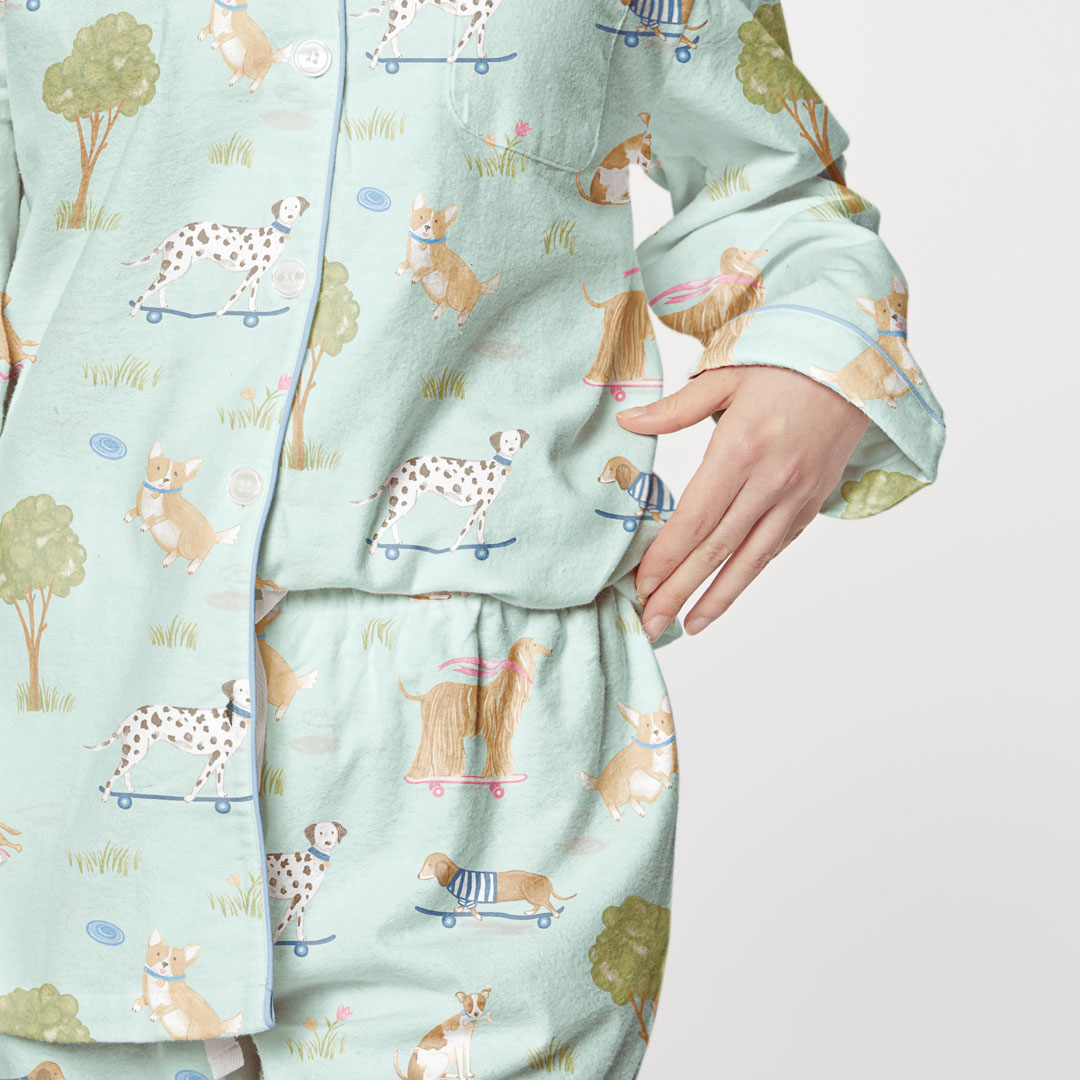 Buy Marley Flannelette Pyjamas Online Bed Bath N' Table