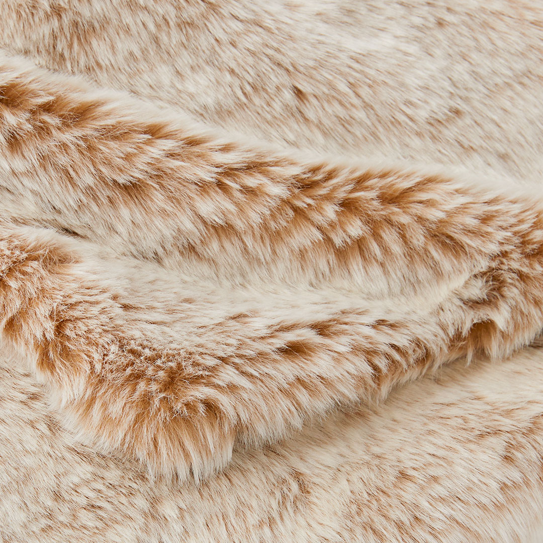 Buy Arctic Faux Fur Throw Himalayan Online Bed Bath N' Table