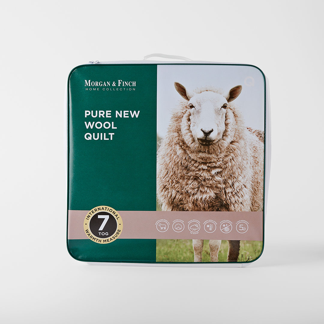 NOTCONVENTIONAL wool×quilt layered Wool Quilts Singapore | Bed Bath N' Table