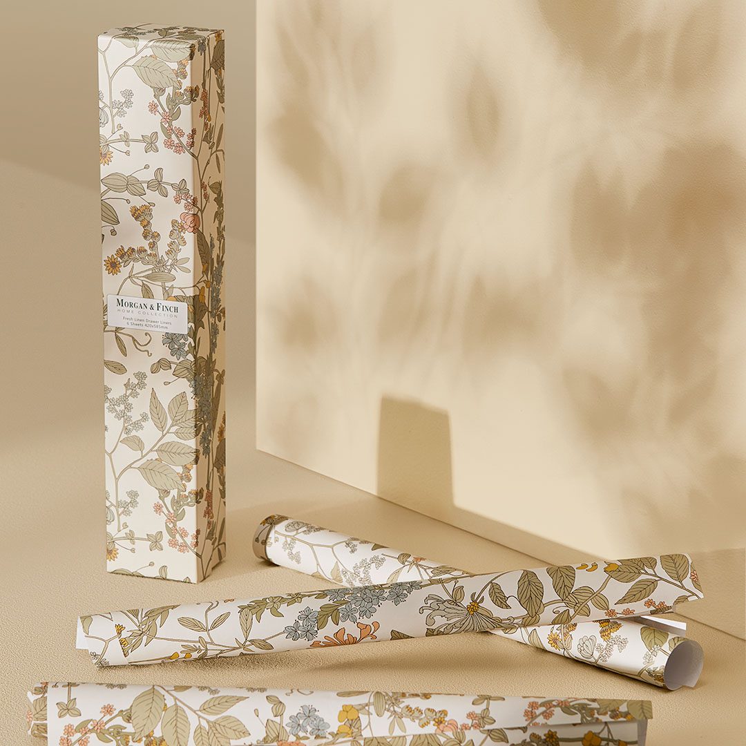 Shop Scented Drawer Liners Set Of 6 Fresh Linen Online Bed Bath N